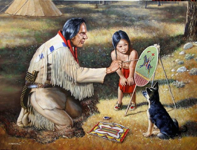 Семейные традиции индейцев: дети природы / сайт для мам - все о беременности и детях!