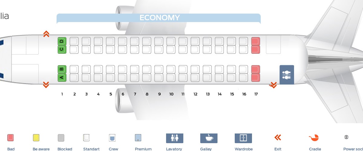 Схема самолета atr 72 utair