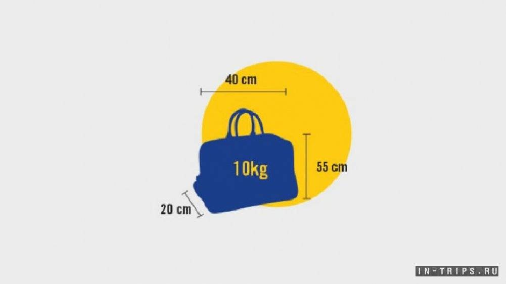 Правила провоза багажа и ручной клади в авиакомпании s7