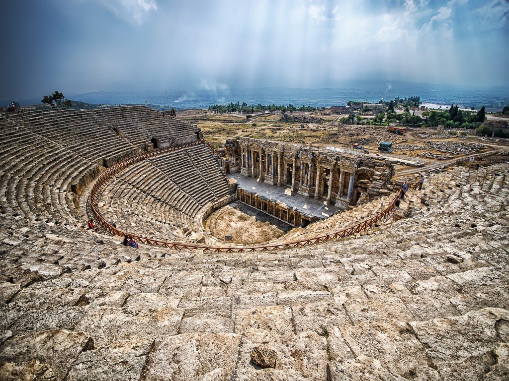Памуккале и древний город иераполис в турции | турция