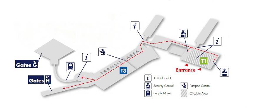 Аэропорт фьюмичино: терминал 3