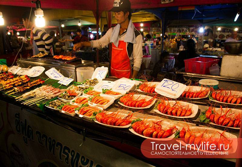 Сколько стоит еда в таиланде?