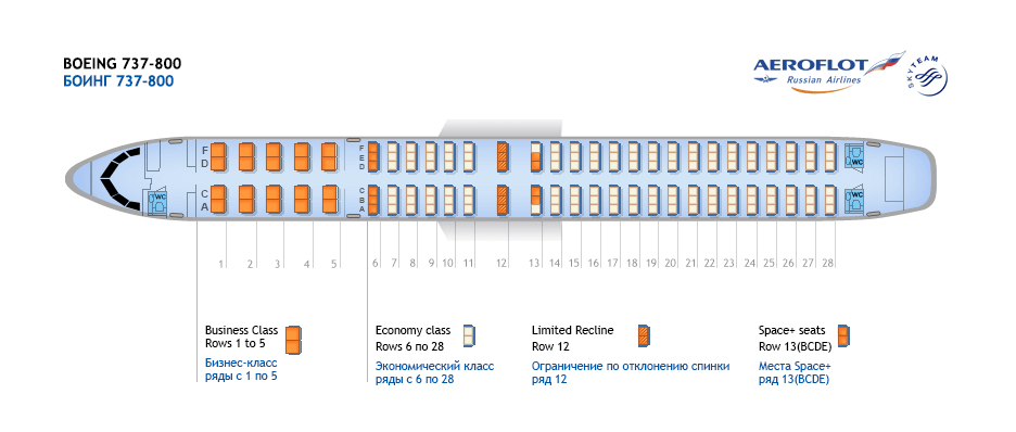 Все о салоне самолета boeing 737 900: схема лучших мест