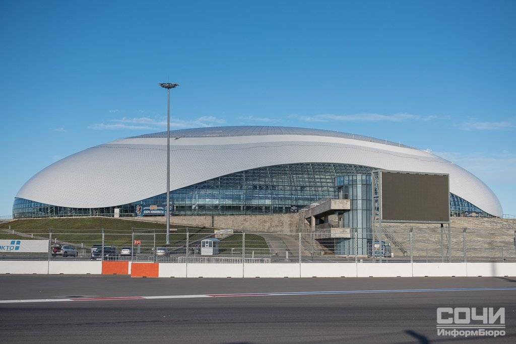 Арена ледяной куб в сочи в олимпийском парке - ок сочи