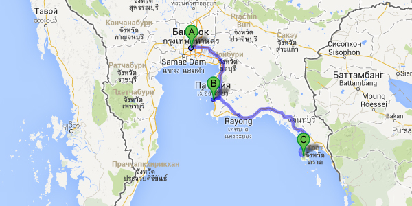 Как самостоятельно добраться из аэропорта бангкока до острова чанг?