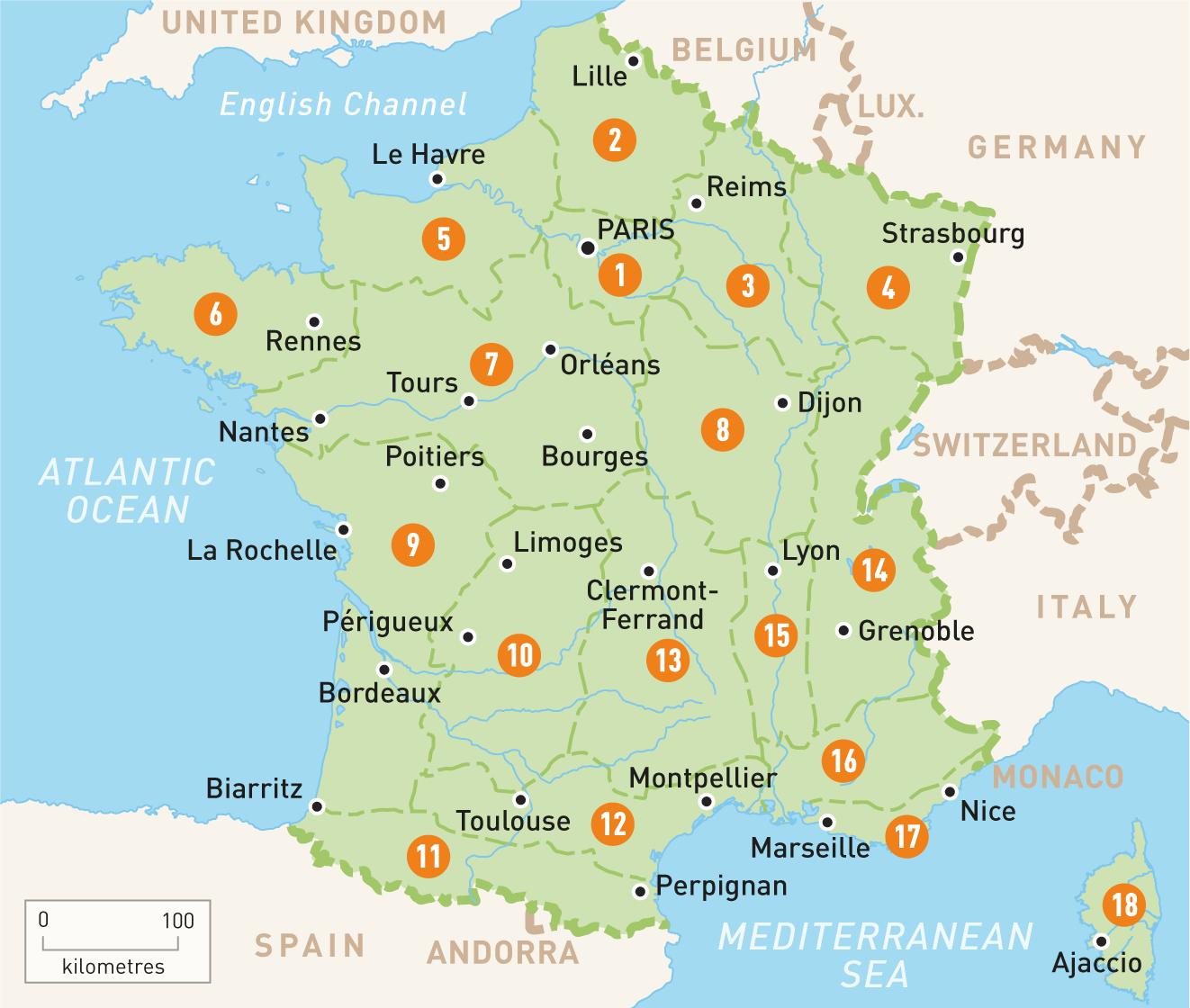 О городе марсель во франции: на карте франции на русском языке, достопримечательности