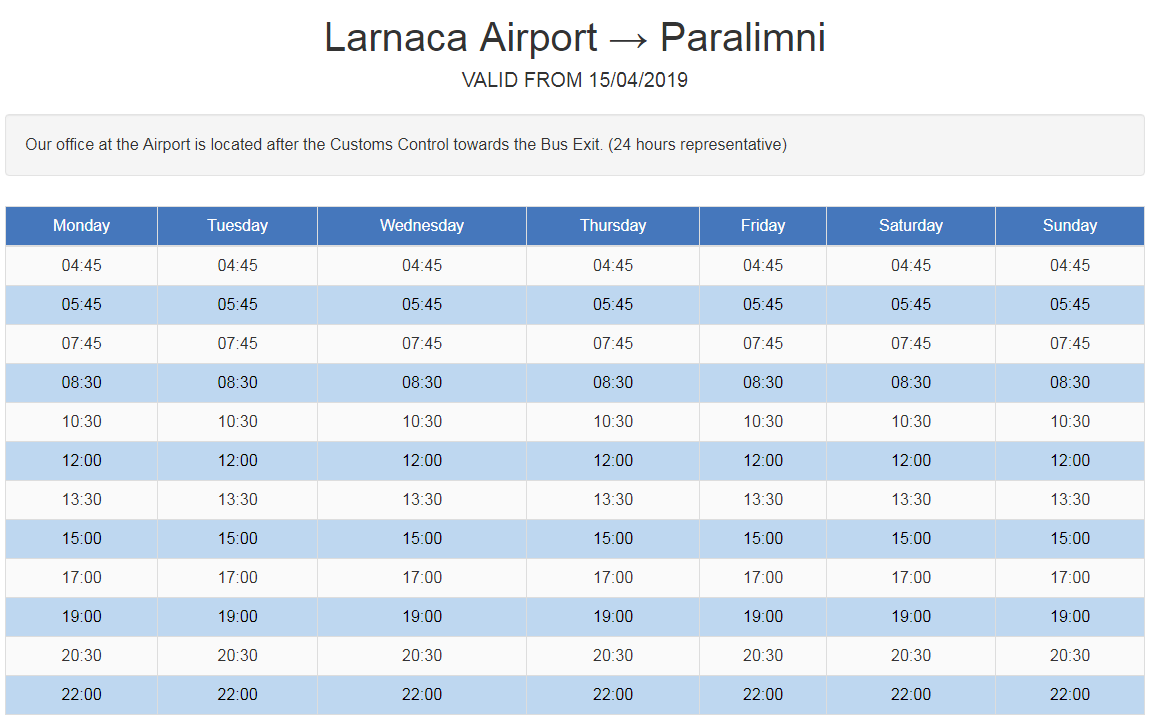Как добраться из аэропорта ларнаки (кипр) до айя-напы и протараса дешево? - дневник путешественника