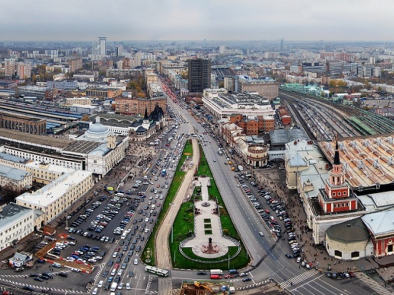 Площадь казанского вокзала москвы