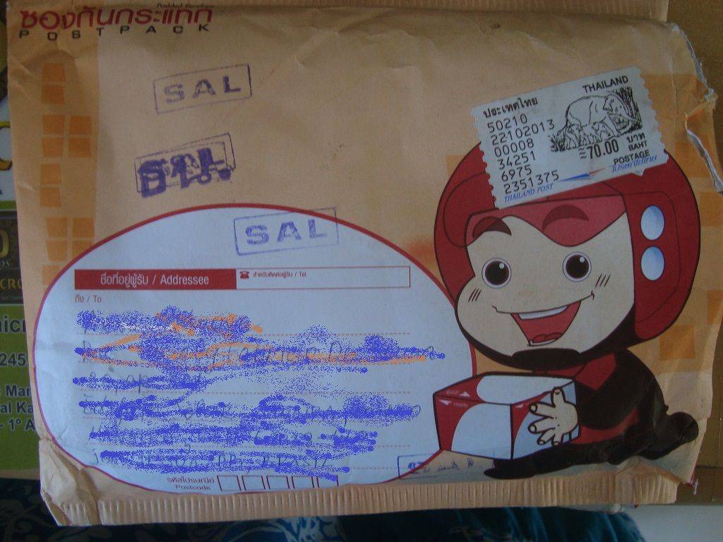 Почта таиланда – как отправить груз в россию