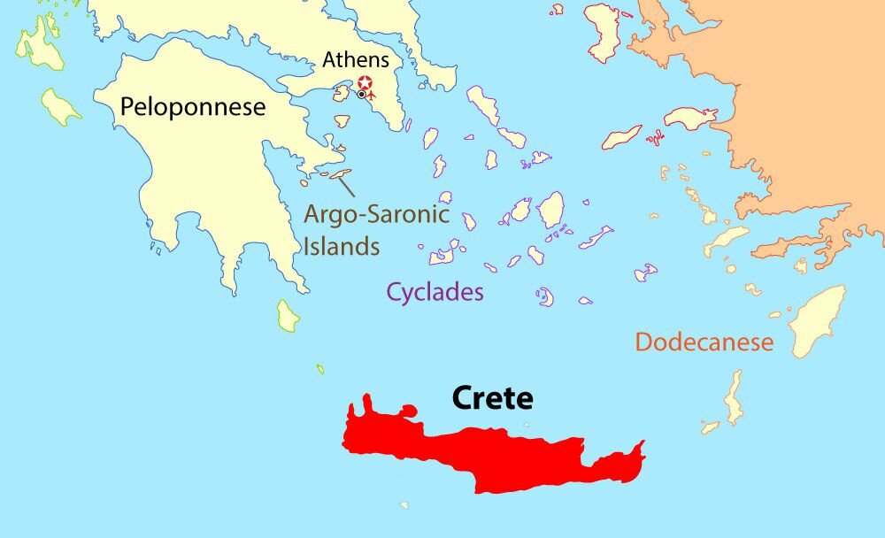 Остров крит 2023 - карта, путеводитель, отели, достопримечательности острова крит (греция)