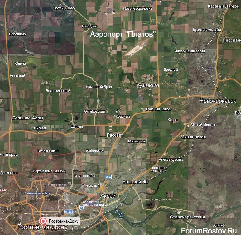 Новый аэропорт ростова-на-дону «южный»: расположение на карте, кем и где строится